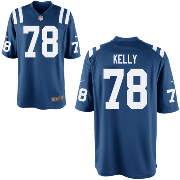 Indianapolis Colts #78 Ryan Kelly Royal 2016 Draft Pick Game Jersey