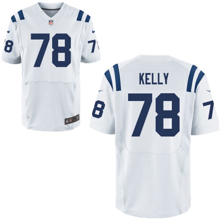 Indianapolis Colts #78 Ryan Kelly White Elite Jersey