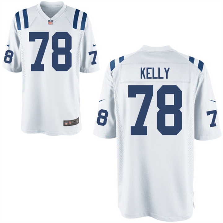 Indianapolis Colts #78 Ryan Kelly White Game Jersey