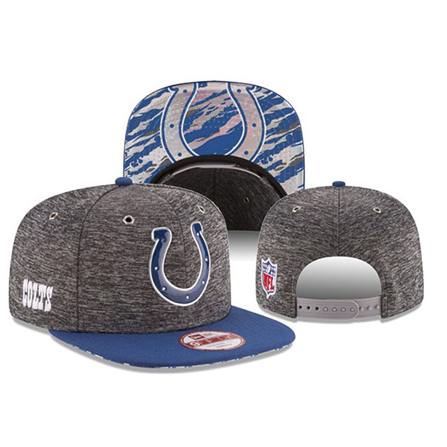 Indianapolis Colts Blue Gray New Era Hat