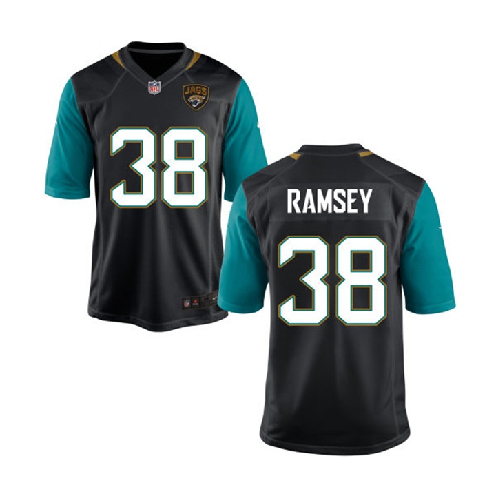 Jacksonville Jaguars #38 Jalen Ramsey Black 2016 Draft Pick Game Jersey