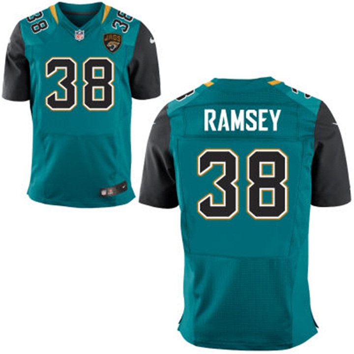 Jacksonville Jaguars #38 Jalen Ramsey Teal Elite Jersey