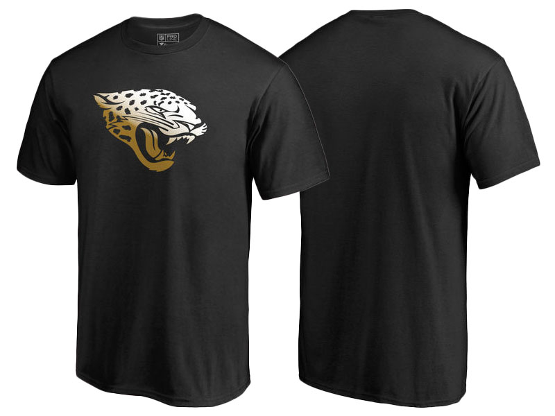 Jacksonville Jaguars Black Gradient Logo T-Shirt