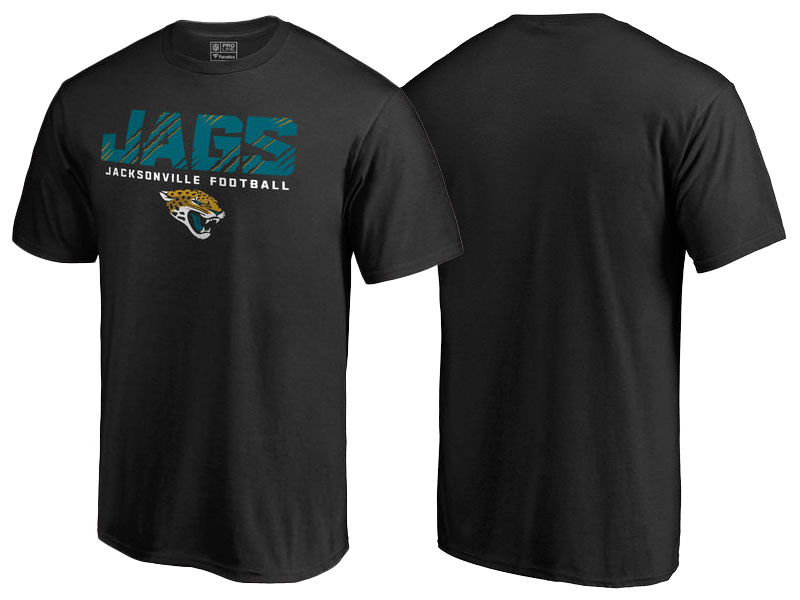 Jacksonville Jaguars Pro Line Black Jags Fans T-Shirt