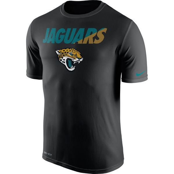 Jacksonville Jaguars Black Legend Staff Practice Performance T-Shirt