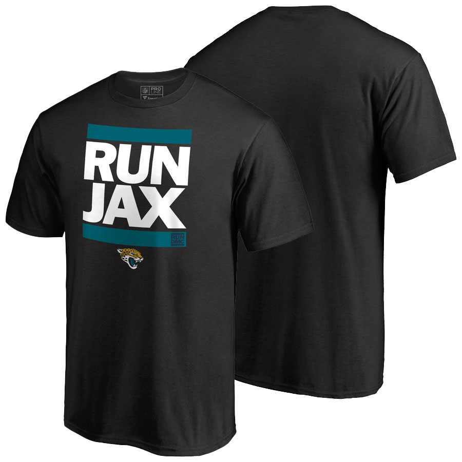 Jacksonville Jaguars Black Pro Line RUN-CTY T-Shirt