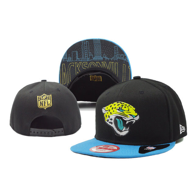 Jacksonville Jaguars New Era Black On Field Fitted Hat