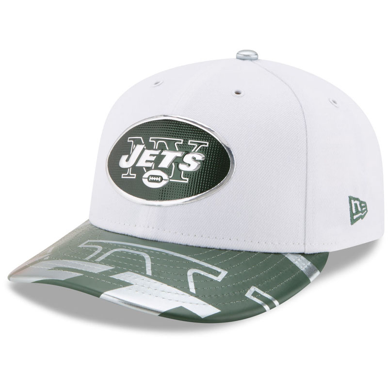 New York Jets White 2017 NFL Draft Official On Stage Low Profile 59FIFTY Fitted Hat