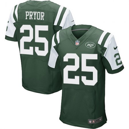 New York Jets #25 Calvin Pryor Green Elite Jersey