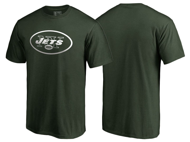 New York Jets Green Gradient Logo T-Shirt