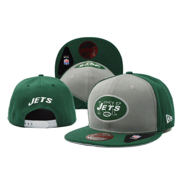 New York Jets New Era Green/Gray On Field Fitted Hat