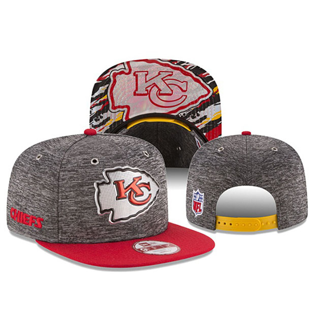 Kansas City Chiefs Red Gray New Era Hat