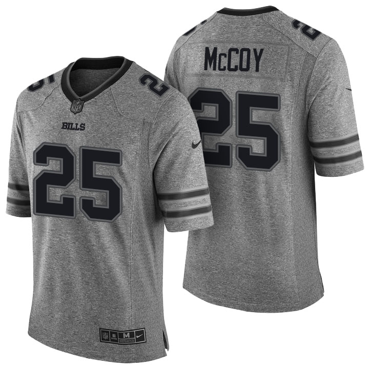 Buffalo Bills #14 LeSean McCoy Gridiron Gray Limited Jersey