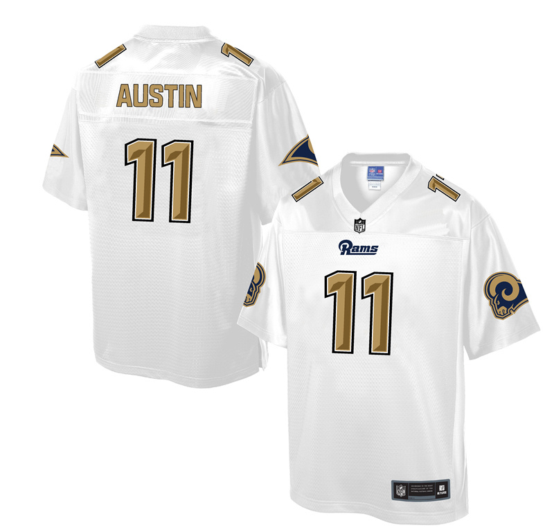 Los Angeles Rams #11 Tavon Austin White Pro Line Fashion Jersey