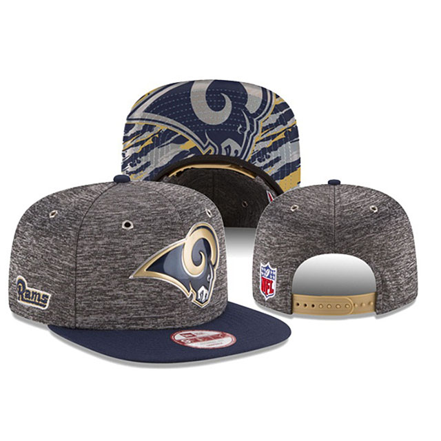 Los Angeles Rams Blue Gray New Era Hat