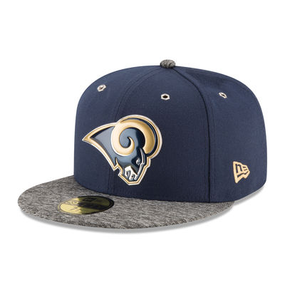 Los Angeles Rams Draft On Stage 59Fifty Fitted Hat