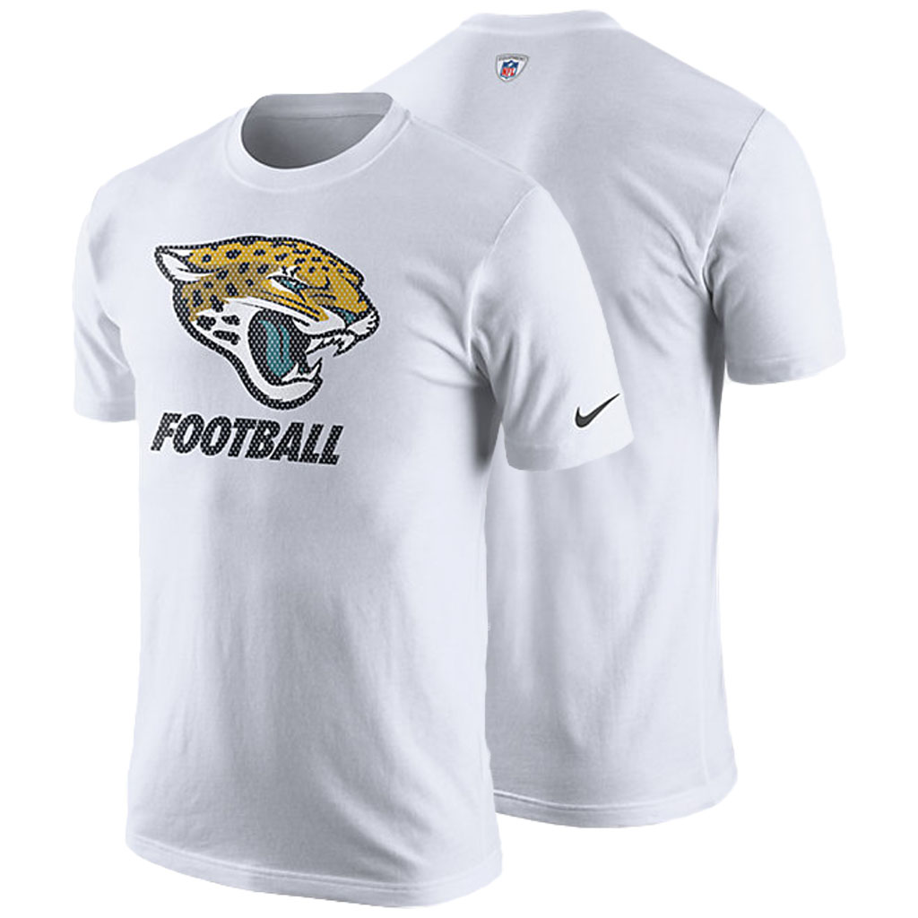 Men Jacksonville Jaguars White Color Rush Training T-shirt