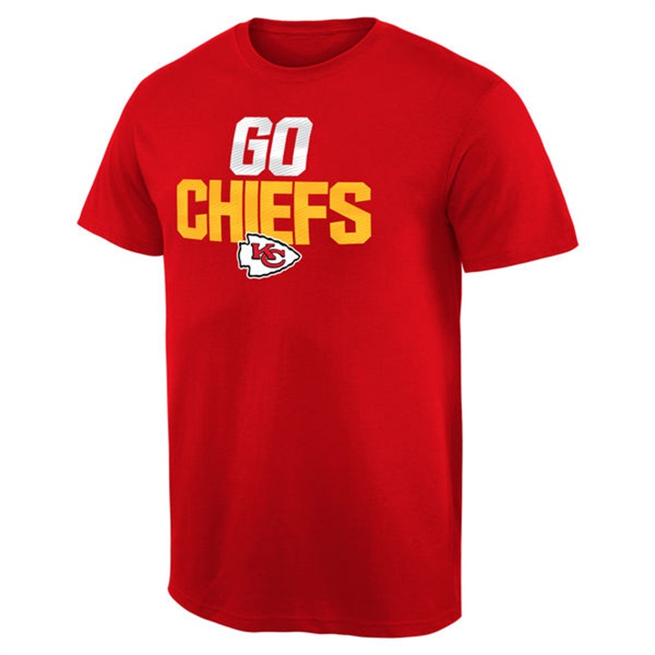 Mens Kansas City Chiefs Pro Line Red Mantra T-shirt