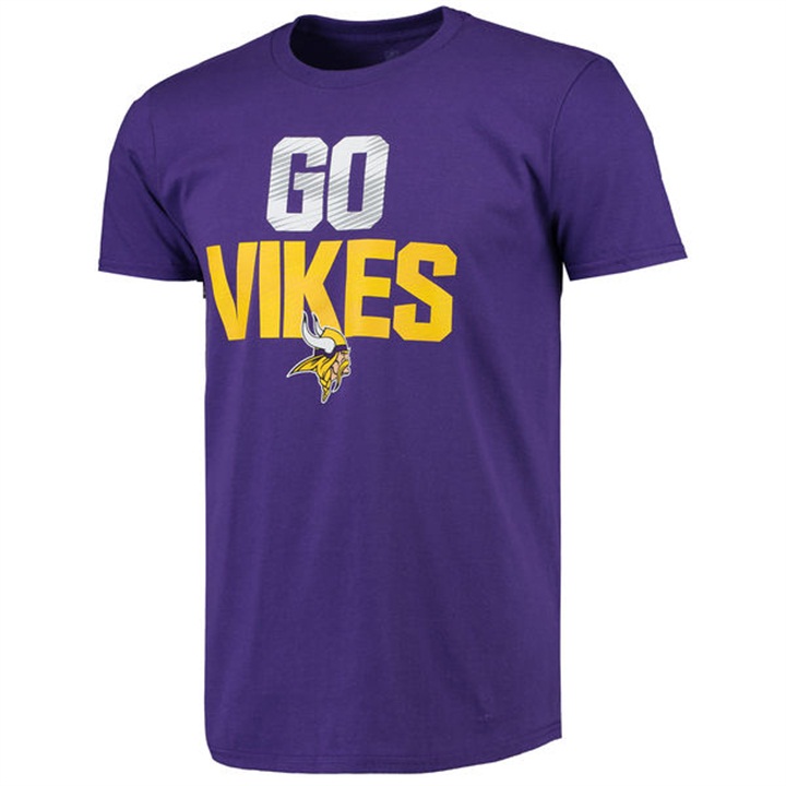 Mens Minnesota Vikings Pro Line Purple Mantra T-shirt