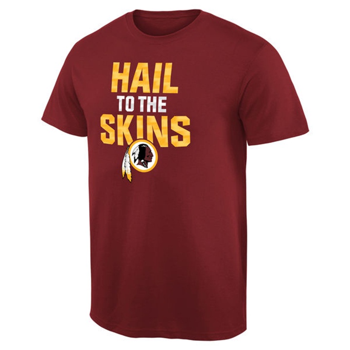 Mens Washington Redskins Pro Line Burgundy Mantra T-shirt