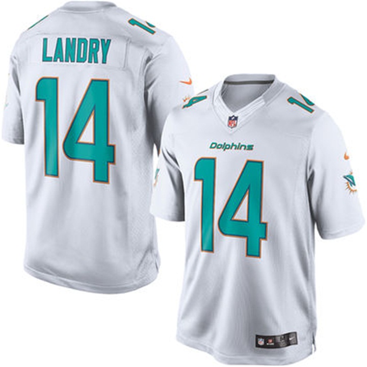 Miami Dolphins #14 Jarvis Landry White Limited Jersey