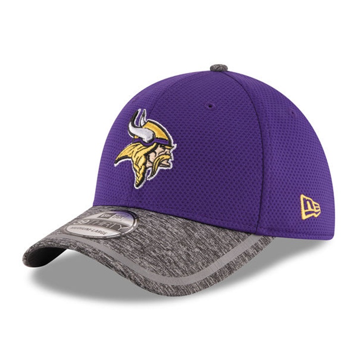 Minnesota Vikings Purple New Era 2016 On Field Training Camp Flex Hat