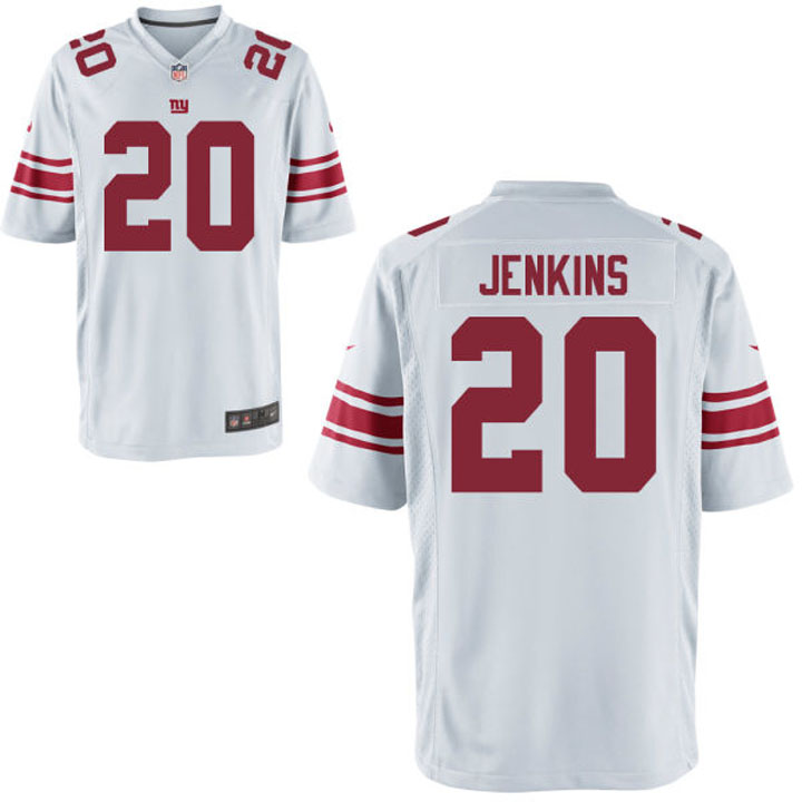 New York Giants #20 Janoris Jenkins White Game Jersey