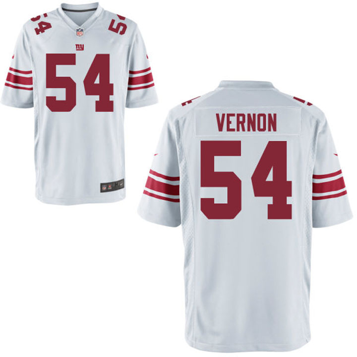 New York Giants #54 Olivier Vernon White Game Jersey