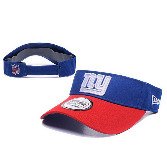 New York Giants New Era Red Block Adjustable Visor