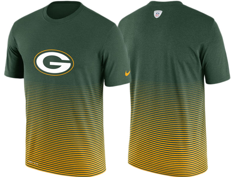 Green Bay Packers Green New Day Enhanced Performance T-Shirt