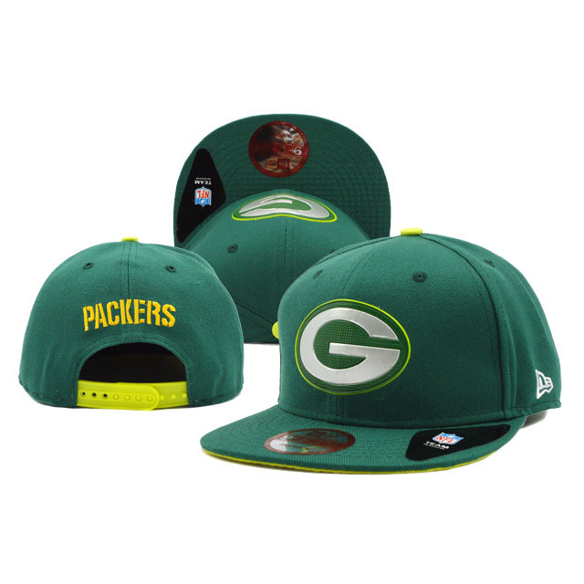 Green Bay Packers New Era Blue On Field Fitted Snapback Hat