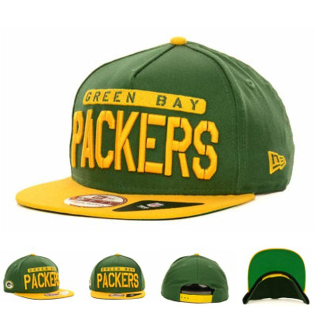 Green Bay Packers New Era Green On Field Adjustable Hat