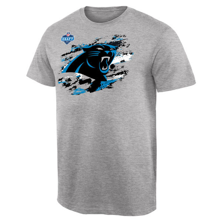 Panthers Pro Line Heather Gray 2016 Draft Special T-Shirt