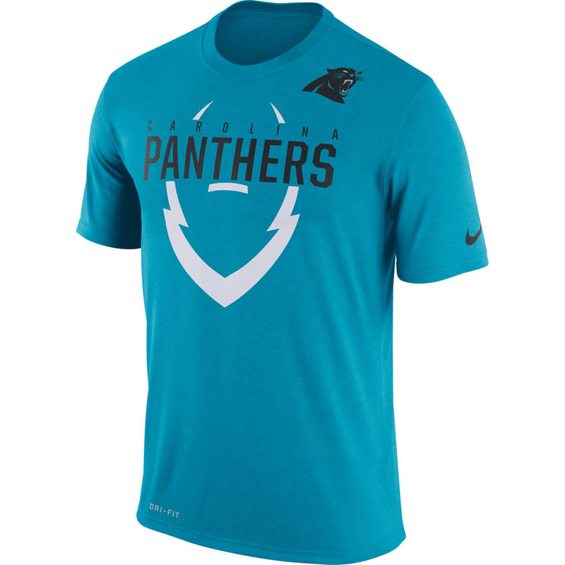 Carolina Panthers Blue Legend Icon Dri-FIT T-Shirt