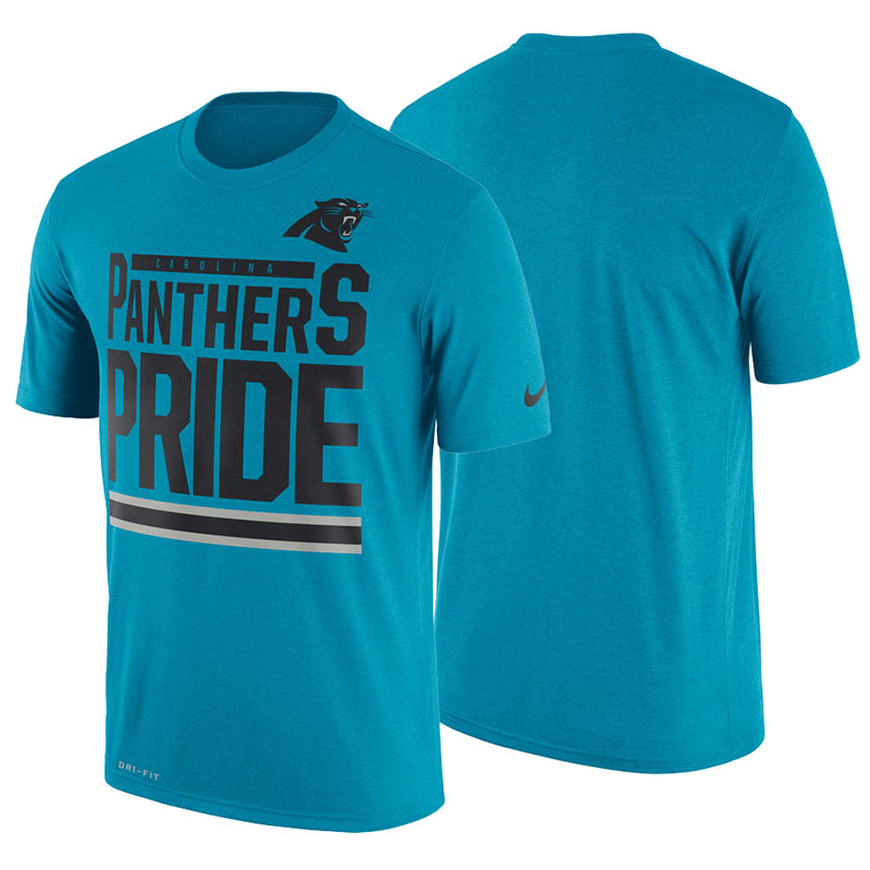 Carolina Panthers Blue Legend Local Fans Performance T-Shirt