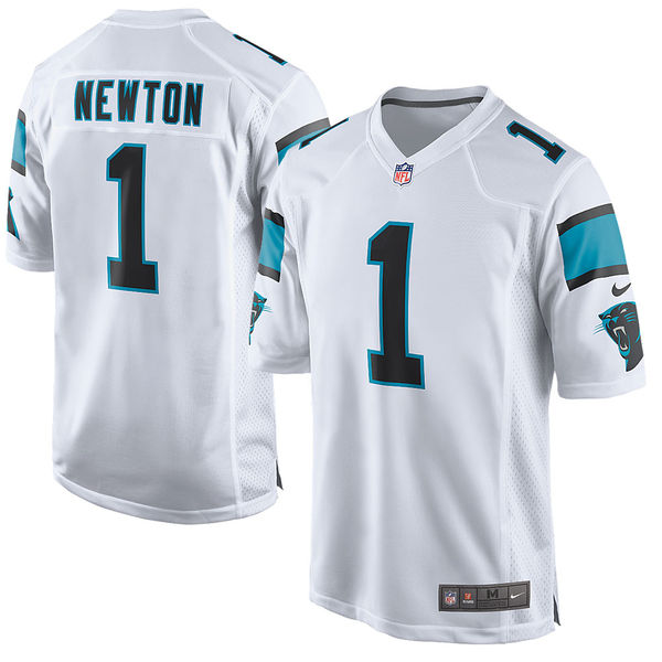 Carolina Panthers #1 Cam Newton White Game Event Jersey (Pre-Order)