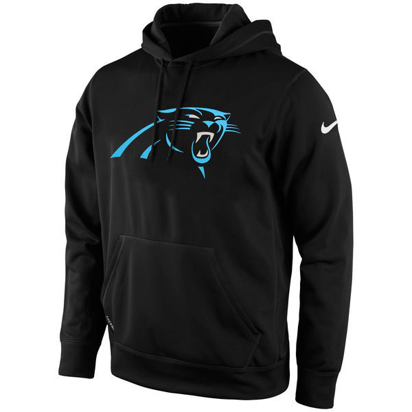 Carolina Panthers Black KO Logo Essential Hoodie