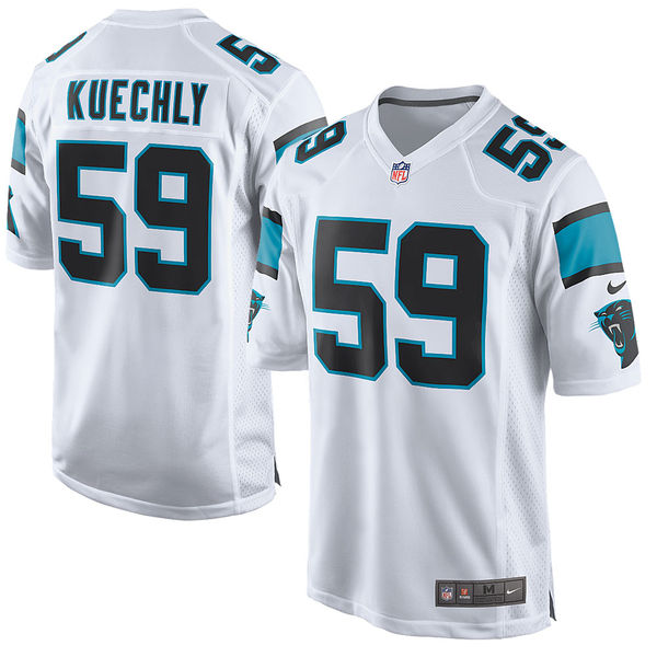 Carolina Panthers #59 Luke Kuechly White Game Event Jersey (Pre-Order)