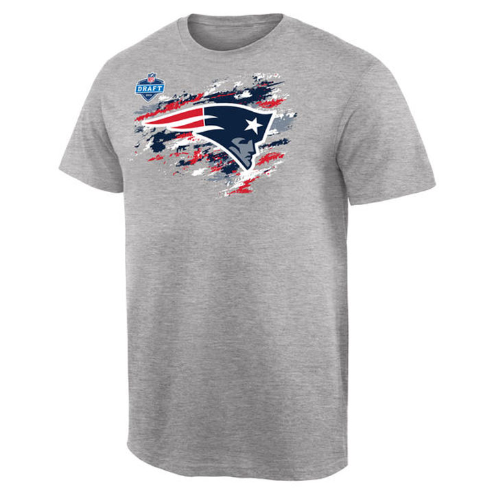 Patriots Pro Line Heather Gray 2016 Draft Special T-Shirt