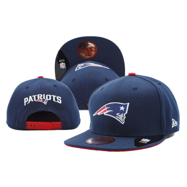 New England Patriots New Era Navy Blue On Field Fitted Snapback Hat