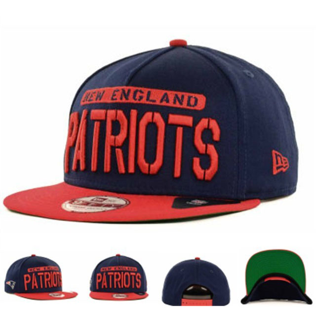 New England Patriots New Era Navy Blue On Field Adjustable Hat