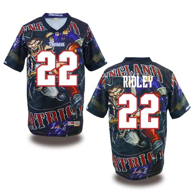 New England Patriots #22 Stevan Ridley Fanatical Fashion Jersey