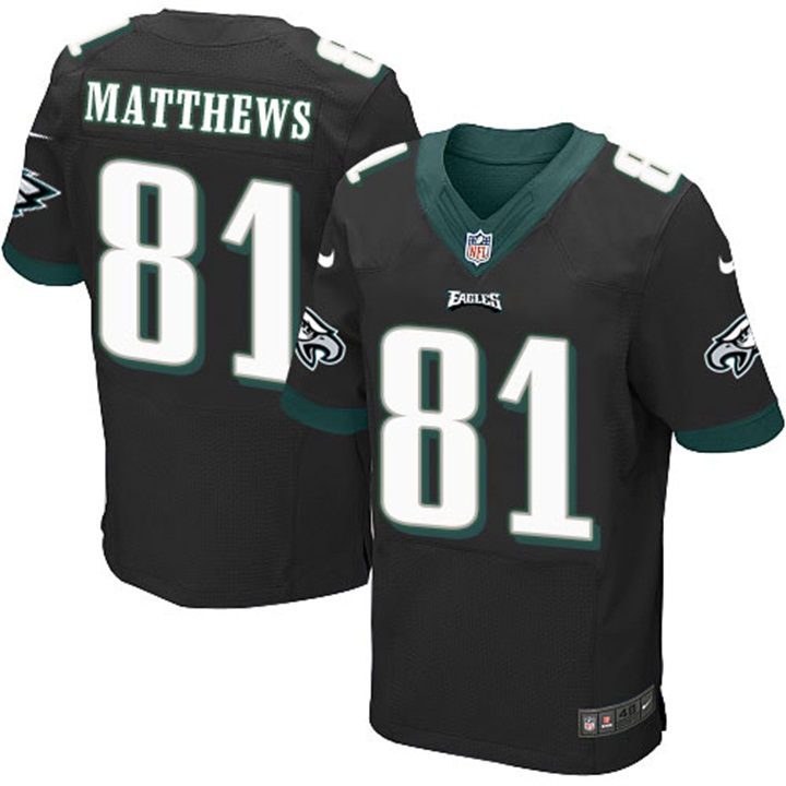 Philadelphia Eagles #81 Jordan Matthews Black Elite Jersey