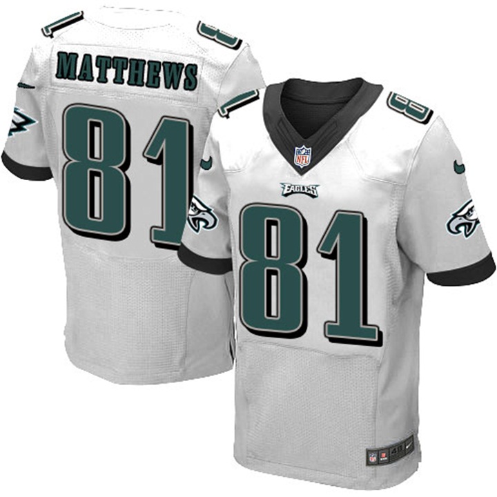 Philadelphia Eagles #81 Jordan Matthews White Elite Jersey