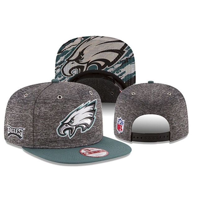 Philadelphia Eagles Teal Gray New Era Hat