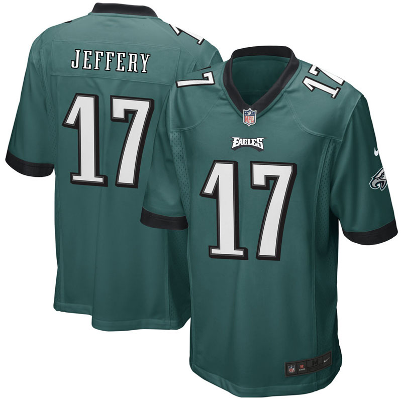 Philadelphia Eagles Alshon Jeffery Green Game Jersey