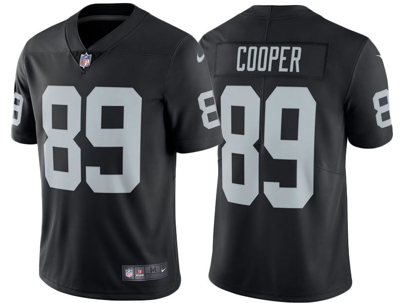 2017 Oakland Raiders #89 Amari Cooper Black Vapor Untouchable Limited Jersey