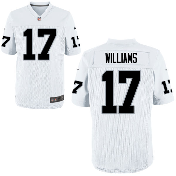 NFL Oakland Raiders #17 Milton Williams III Elite White Jersey