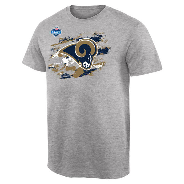 Rams Pro Line Heather Gray 2016 Draft Special T-Shirt