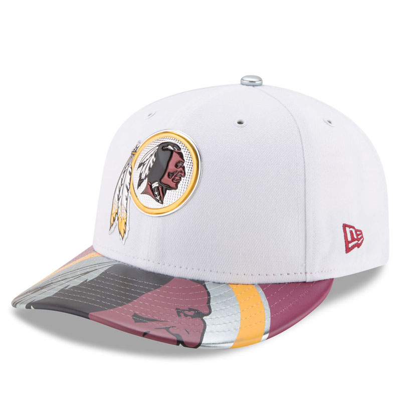 Washington Redskins White 2017 NFL Draft Official On Stage Low Profile 59FIFTY Fitted Hat